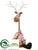 Mrs. Reindeer - Red Brown - Pack of 4