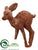 Deer - Brown Glittered - Pack of 2