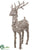 Twig Reindeer - Natural Whitewashed - Pack of 1