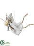 Silk Plants Direct Reindeer Angel - Cream Beige - Pack of 2