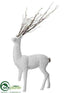 Silk Plants Direct Reindeer - White - Pack of 1