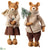 Mr. And Mrs. Bear - Brown Beige - Pack of 2