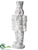 Glitter Nutcracker - White Antique - Pack of 2