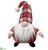 Plaid Santa - Red White - Pack of 6