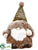 Santa - Green Brown - Pack of 4