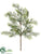 Juniper Pine Pick - Green Gray - Pack of 12