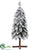 Long Needle Pine Tree - Green Snow - Pack of 1