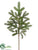 Pine Spray - Green - Pack of 12