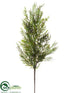 Silk Plants Direct Cedar, Juniper Spray - Green - Pack of 12