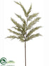 Silk Plants Direct Cedar Spray - Green - Pack of 12