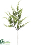 Silk Plants Direct Cypress Spray - Green - Pack of 12