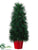 Long Needle Pine Tree - Green - Pack of 2