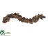 Silk Plants Direct Glitter Pine Cone Garland - - Pack of 1