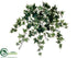 Silk Plants Direct Ivy Hanging Bush - Variegated - Pack of 6