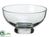 Silk Plants Direct Glass Bowl - Clear - Pack of 1