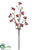 Berries Branch - Red - Pack of 12