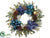 Wreath - Blue Green - Pack of 3