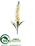 Silk Plants Direct Stock Flower Spray - Vanilla - Pack of 6