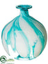 Silk Plants Direct Vase - Blue - Pack of 6